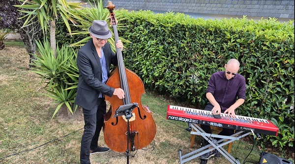 Duo NSjazz piano bar pour vin d'honneur
