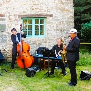 groupe jazz avec saxophone pour réception de mariage